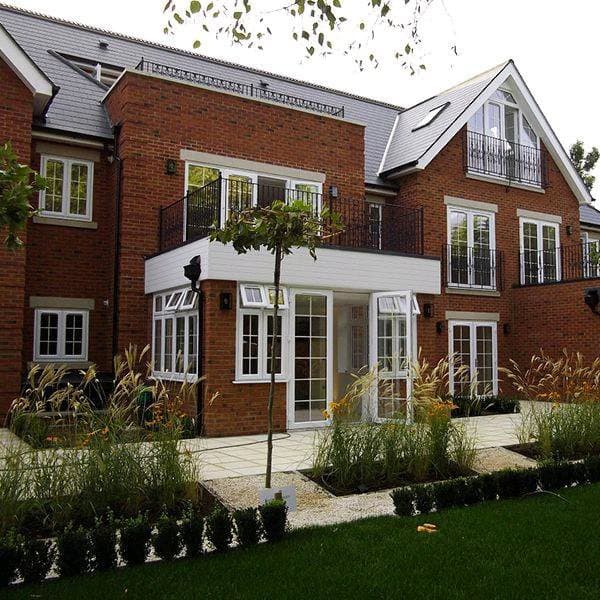 Bangalore residence with UPVC windows